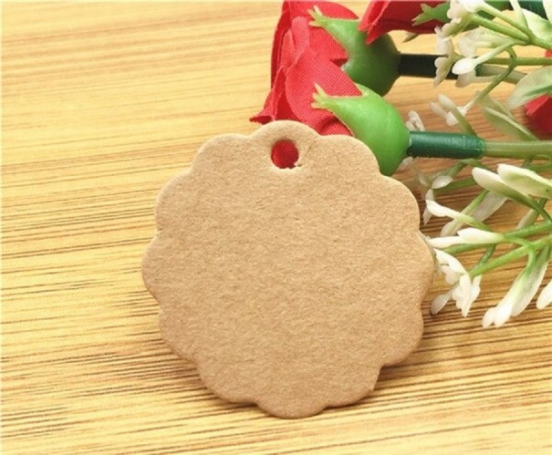 Gavemærker 100 stk. brun 2