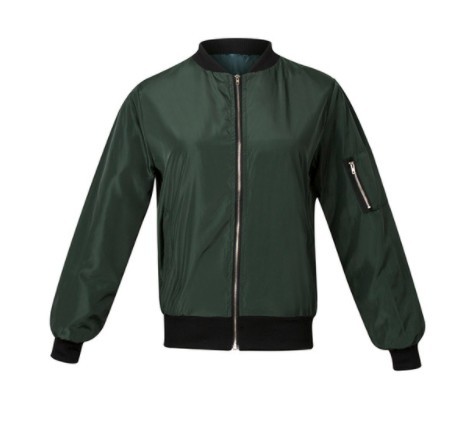 Geaca dama primavara/toamna LALA J1666 verde XS