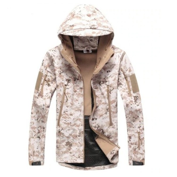 Geacă de camuflaj softshell pentru bărbați L 3