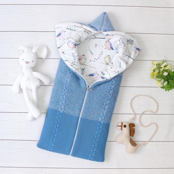 Geacă de lână cu fermoar pentru copii 2