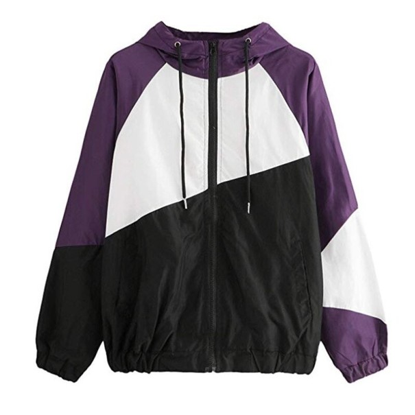 Geacă de primăvară pentru femei P1382 violet XL