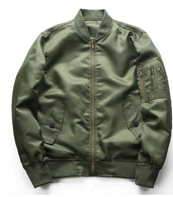 Geaca de zbor pentru barbati Frank J2071 verde S