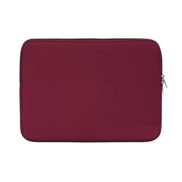 Geanta cu fermoar pentru Macbook 11 inchi, 30 x 20,5 cm burgundy