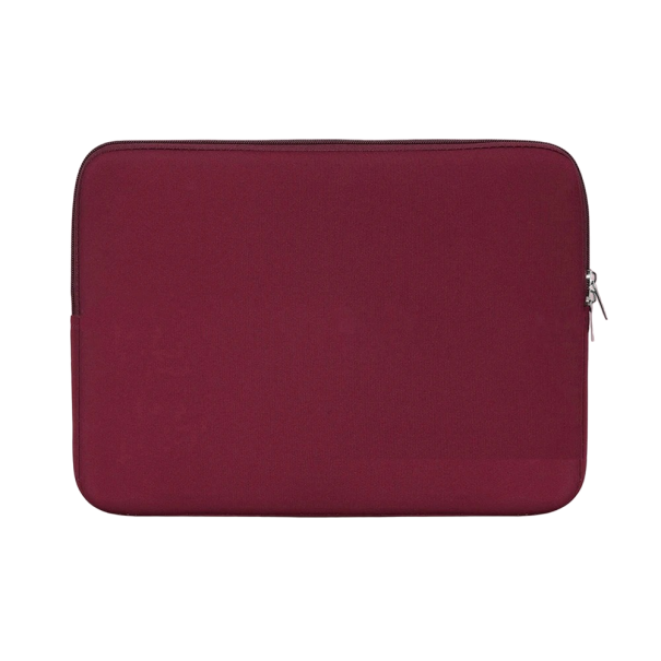 Geanta cu fermoar pentru Macbook 15,6 inchi, 36 x 27 cm burgundy