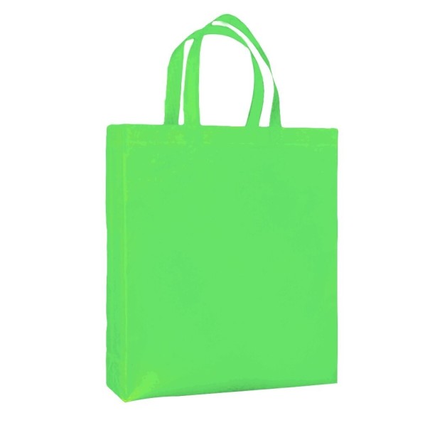 Geantă de cumpărături colorată verde