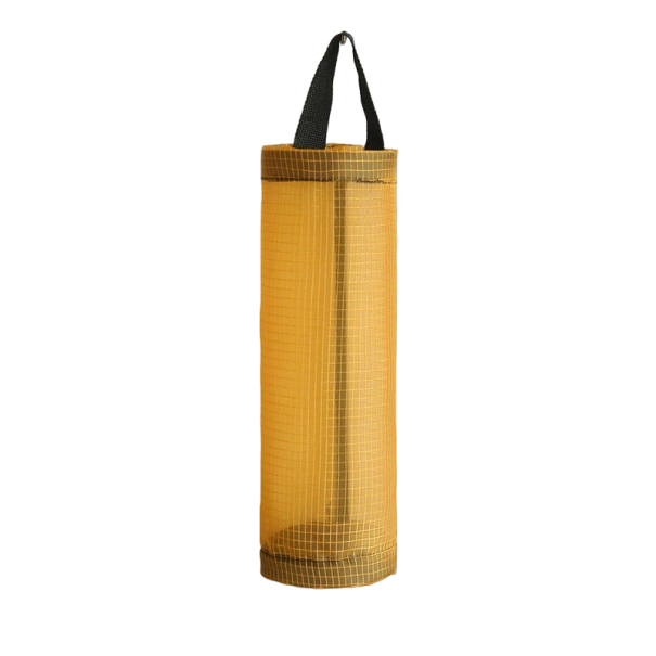 Geanta de plastic suspendata cu carlig Punga de plastic Punga de plastic Organizator pentru genti 37,5 x 11,5 cm galben