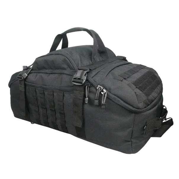 Geanta militara tactica Geanta de camping Geanta de mare capacitate Geanta de drumetie cu buzunare multiple Rucsac militar 80L Impermeabil 68 x 36 x 34 cm Model de camuflaj negru