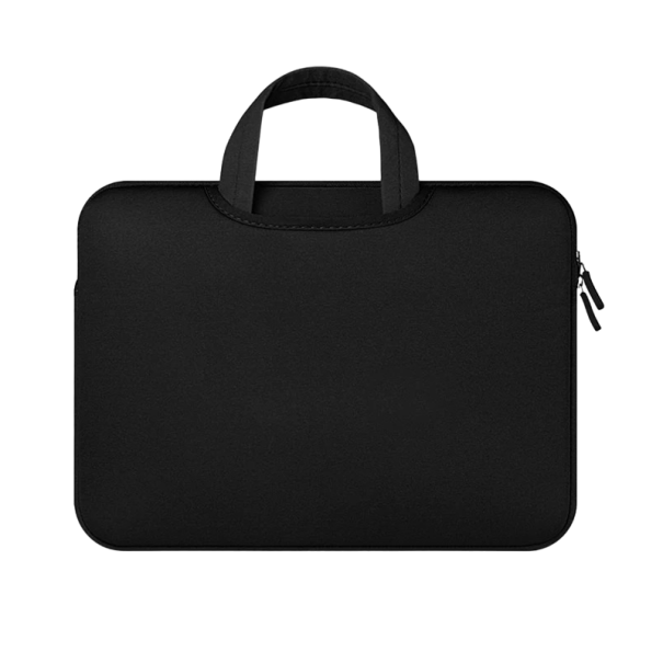 Geantă pentru laptop cu ureche pentru Xiaomi, HP, Lenovo, MacBook Air, Pro 15 inch, 40 x 29 x 2,5 cm negru