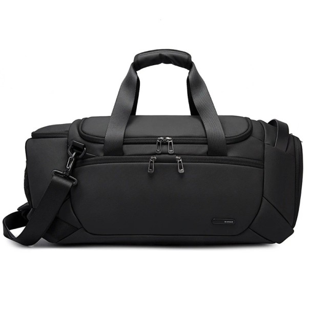 Geantă sport de călătorie pentru bărbați 53 x 22 x 25 cm, spațioasă și durabilă, material rezistent la apă, curea de umăr, geantă de weekend, antrenament fitness, călătorie