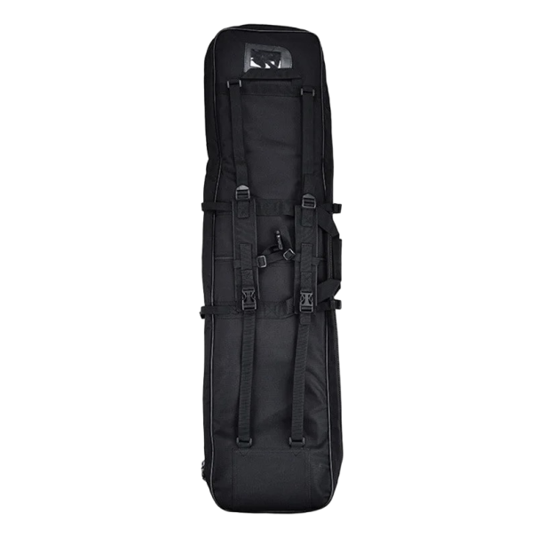 Geanta tactica de tragere Geanta de tragere Geanta de camping Geanta tactica cu mai multe buzunare Rucsac de protectie pentru arme 117 x 25 x 60cm negru