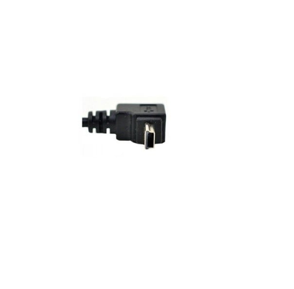 Gebogenes USB 2.0-zu-Mini-USB-Verbindungskabel M/M 25 cm 1