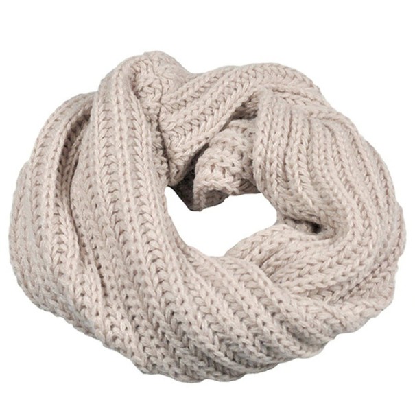 Gebreide halsdoek voor kinderen J3236 beige