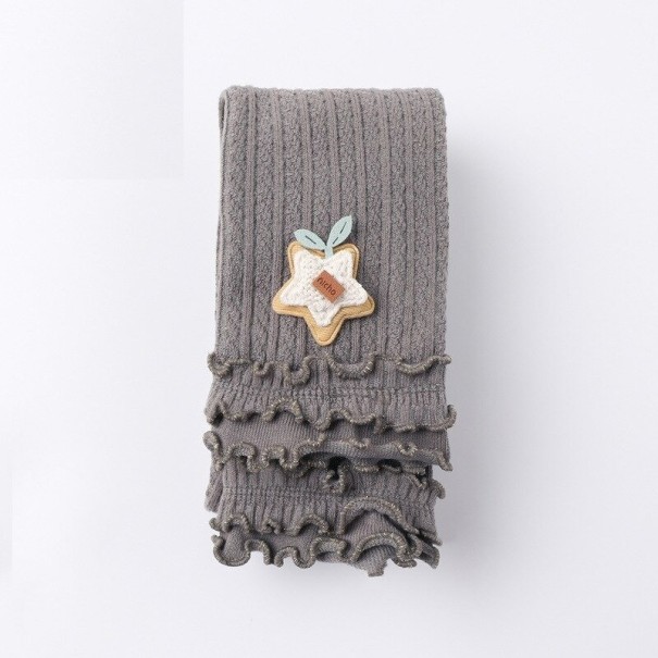 Gebreide legging voor meisjes T2475 1-3 jaar 11