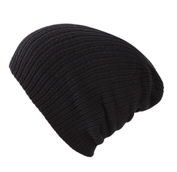 Gebreide muts voor heren J3516 wit