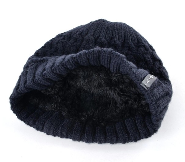 Gebreide wintermuts voor heren J2606