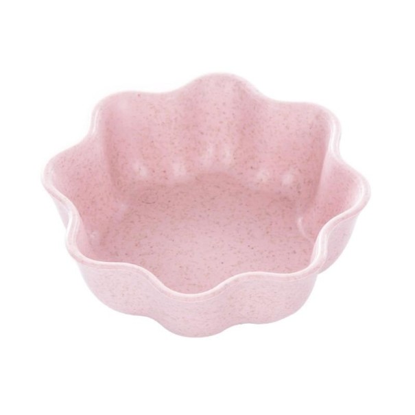 Geformte Schüssel für Gewürze und Saucen rosa 3
