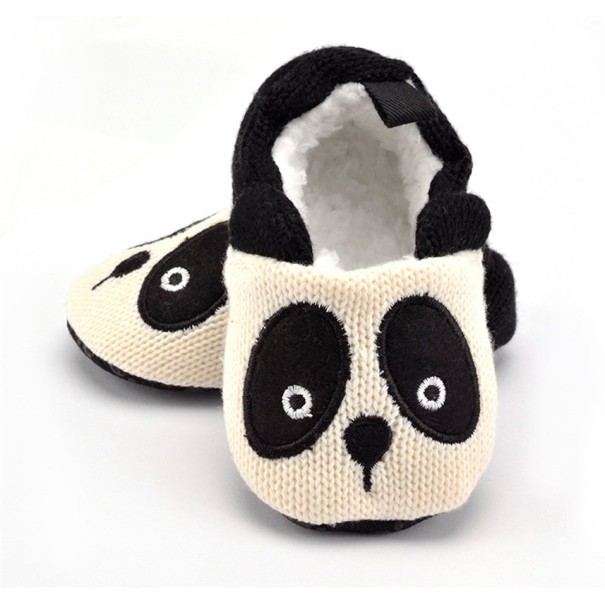 Geïsoleerde kinderpantoffels zwart 0-6 maanden
