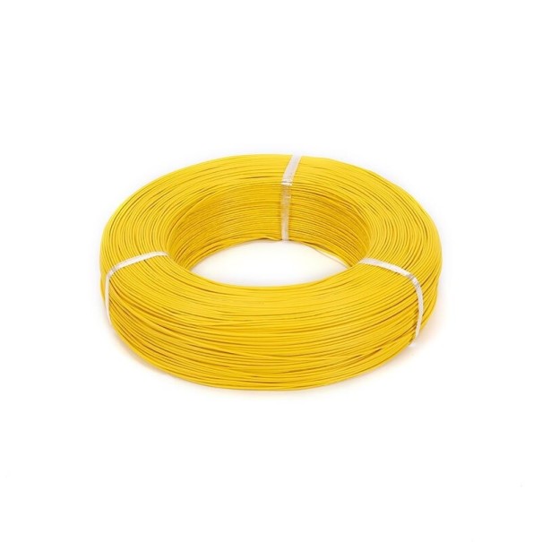 Geïsoleerde PVC-kabel 10 meter J3148 geel 10 m