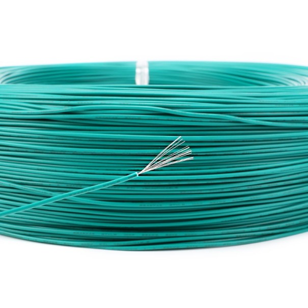 Geïsoleerde PVC-kabel 10 meter J3148 groen 10 m