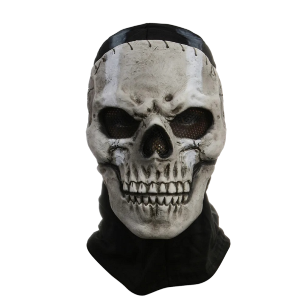 Geister-Gesichtsmaske, Latex-Maske, Halloween-Maske, Cosplay-Geist aus Call of Duty, Karnevalsmaske 1