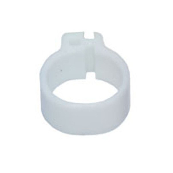 Gekleurde ringen voor vogels 100 stuks wit