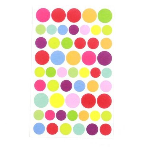Gekleurde stickers E102 3