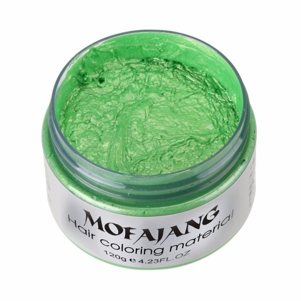 Gel de culoare pentru par verde
