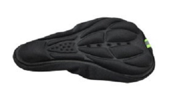 Gel di copertura per sella bici nero