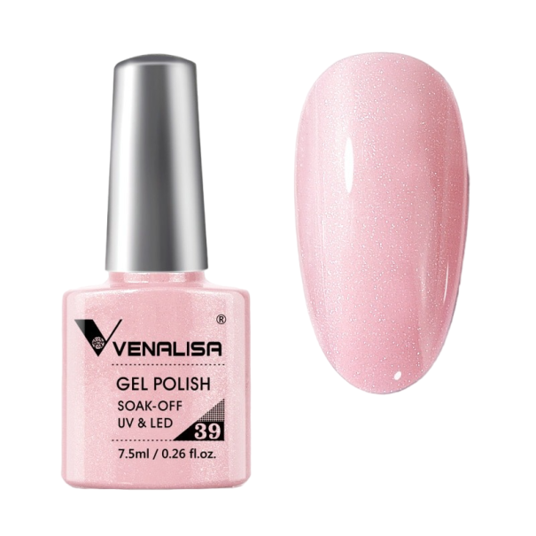 Gel lak na nehty G3061 světle růžová