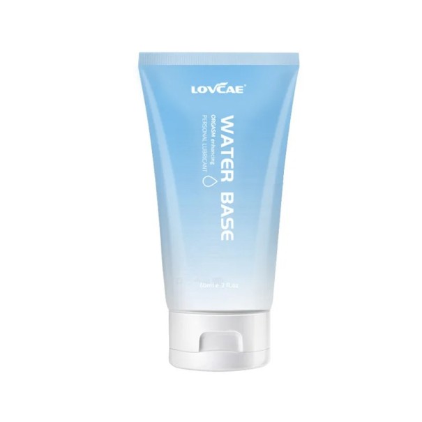 Gel lubrifiant 60 ml à base d'eau pour un confort maximal et une compatibilité avec les préservatifs en latex, les accessoires en silicone, emballage 1