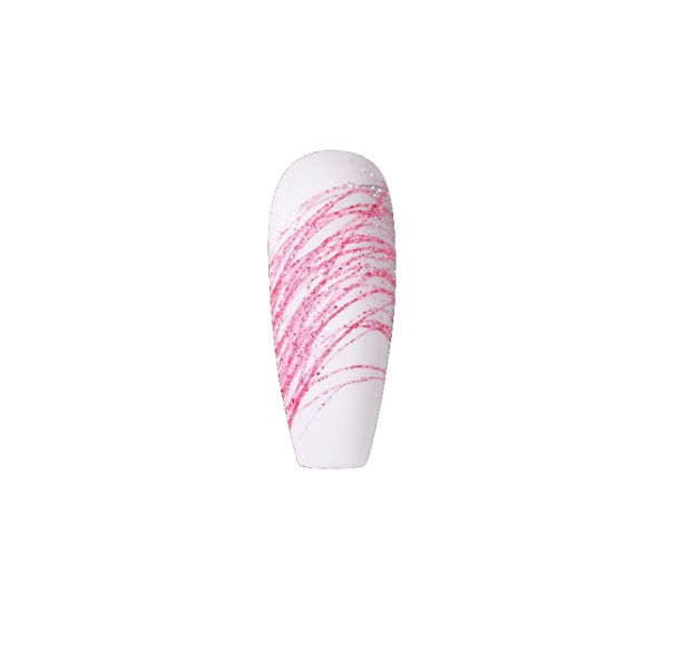 Gel neglelak med glimmer 3