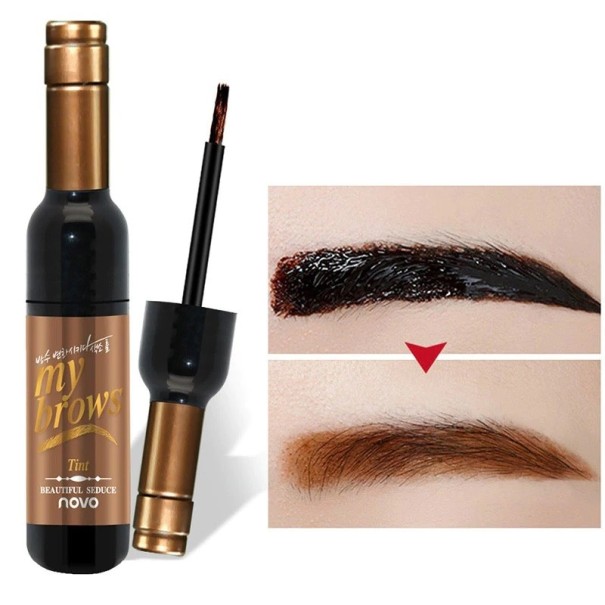 Gel permanent pour les sourcils en forme de vin 2