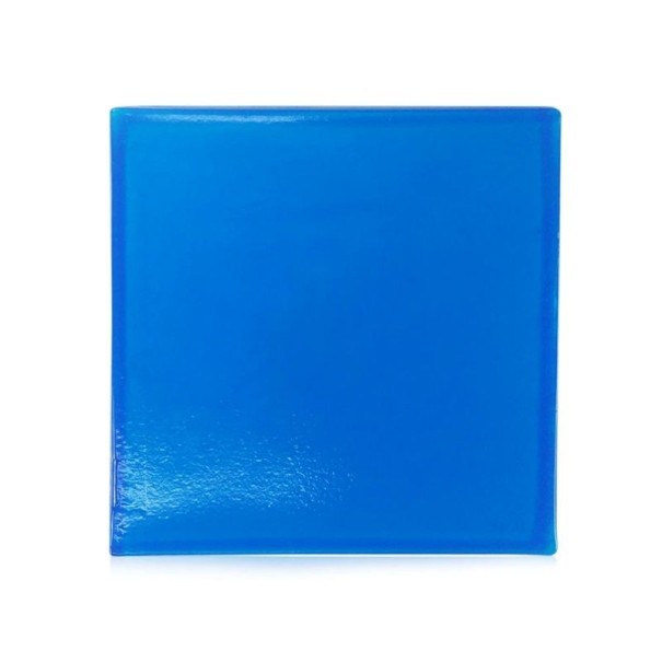 Gel-Sitzauflage für Motorräder dämpfend komfortabel 25 × 25 × 2 cm gel Kissen blau für Motorrad und Roller Sitzanpassung