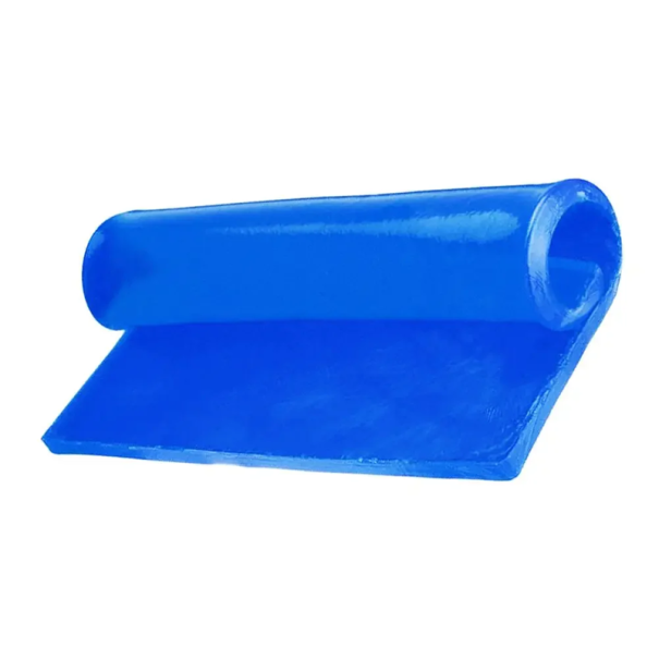 Gelkissen für Motorradsitz 25 x 22 x 1 cm Blaue Polyurethanweiche Druckentlastung Komfortzubehör für das Motorrad 1