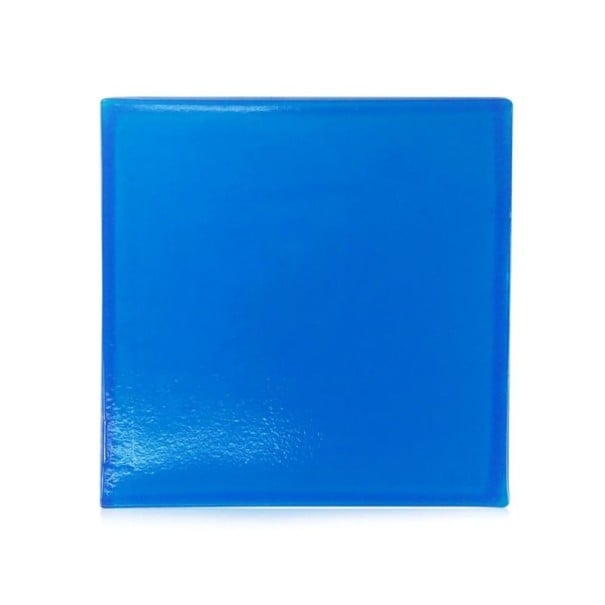 Gelová podložka na sedlo motocyklu tlumicí komfortní 25 × 25 × 2 cm gelový polštář modrá pro motorku a skútr úprava sedla 1