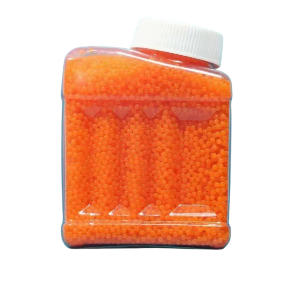 Gelové kuličky do dětské pistole 7-8mm 20000 ks Munice do gelové zbraně Absorbující vodu Náboje pro dětské kuličkové pistole oranžová