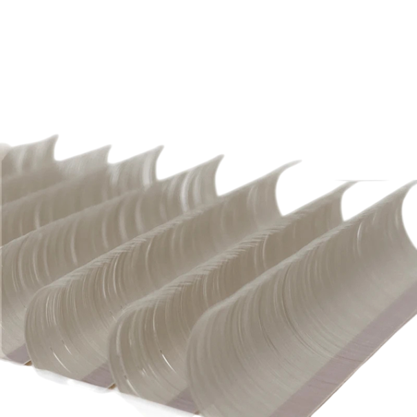 Gene artificiale individuale L curbat 0,07 mm Mix lungimi Gene colorate fine pentru aplicare și îngroșare profesională turcoaz