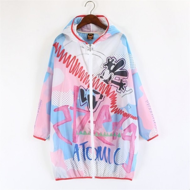 Genomskinlig damjacka A3079 3