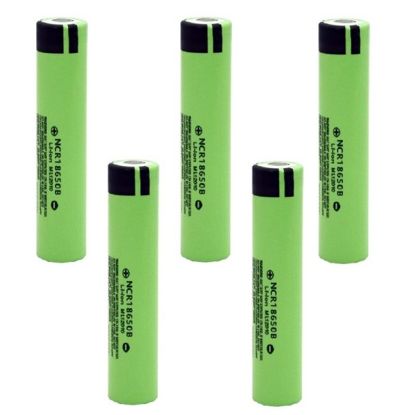 Genopladeligt batteri 18650 5 stk. P3511 1