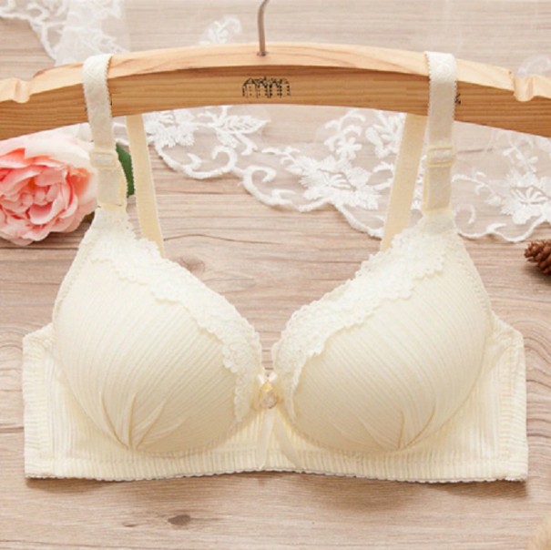 Gepolsterter BH für Mädchen creme 12