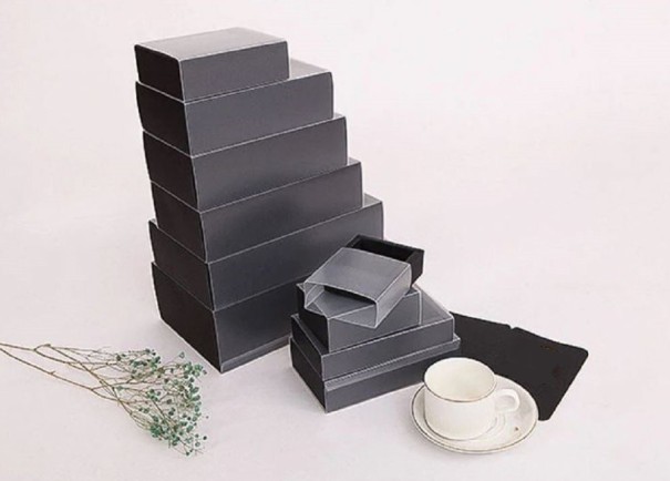 Geschenkbox für Süßigkeiten 10 Stk schwarz 4