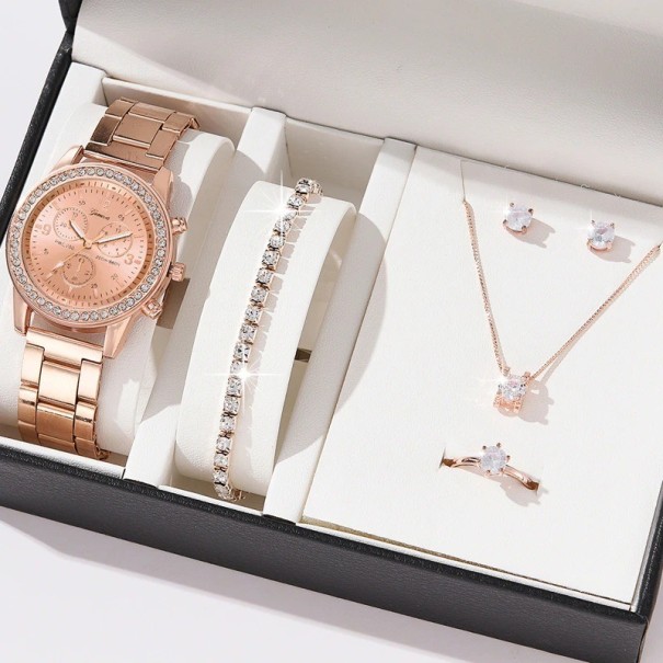 Geschenkset für Damen rose gold