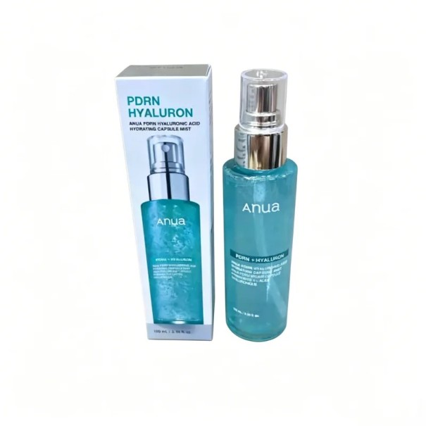 Gesichtshydratisierungsspray 100 ml mit Hyaluronsäure und PDRN Serum im Spray Hydratation und Glanz der Haut Für die morgendliche und abendliche Anwendung