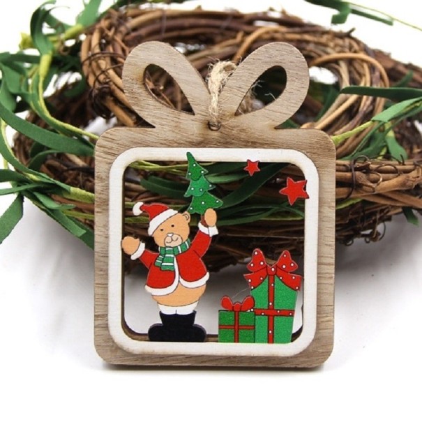 Gesneden kerstversiering 8