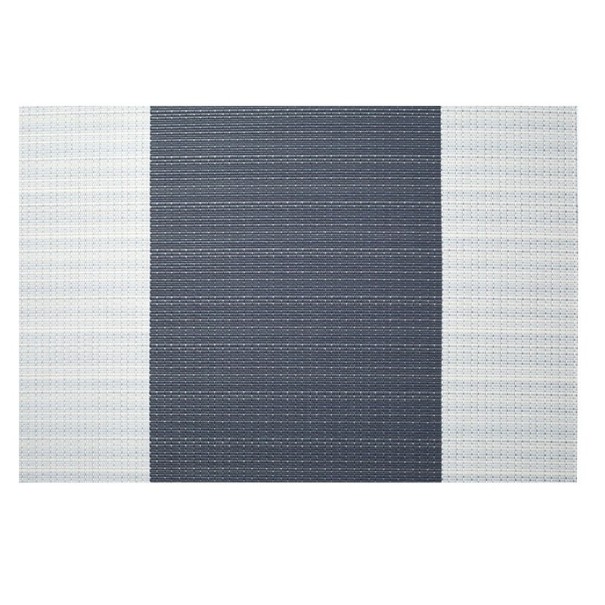 Gestreepte placemat 4 stuks lichtbruin