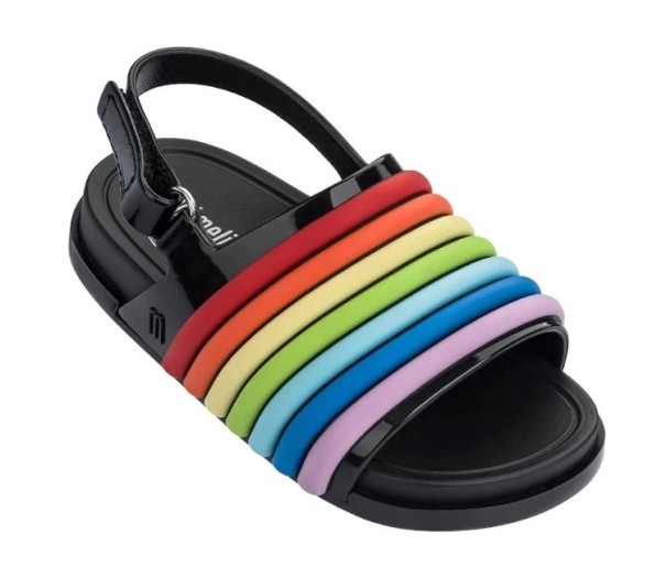 Gestreepte sandalen voor kinderen