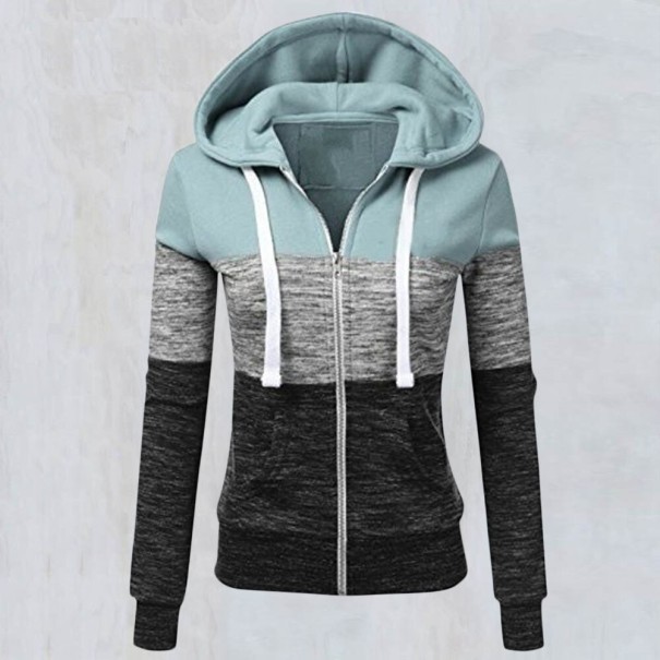 Gestreiftes Damen-Sweatshirt P2532 XXL 1