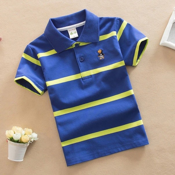 Gestreiftes Poloshirt für Jungen T2501 6 J