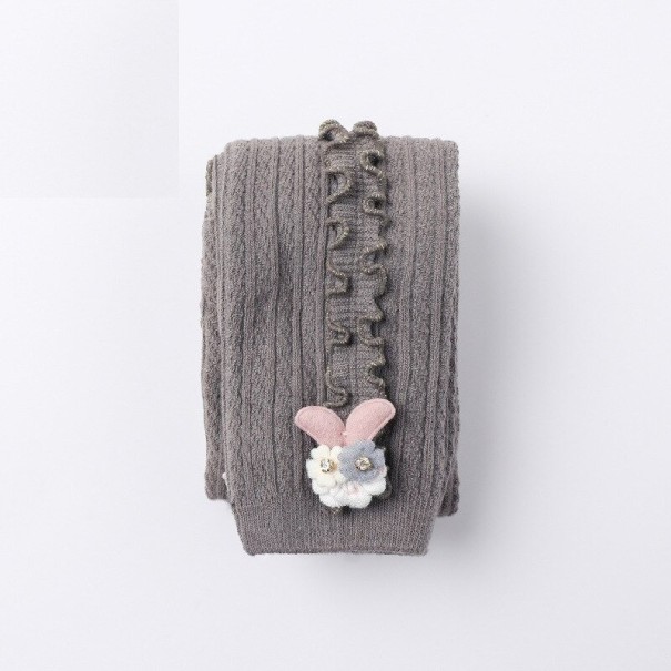 Gestrickte Leggings für Mädchen T2475 1-3 Jahre 6