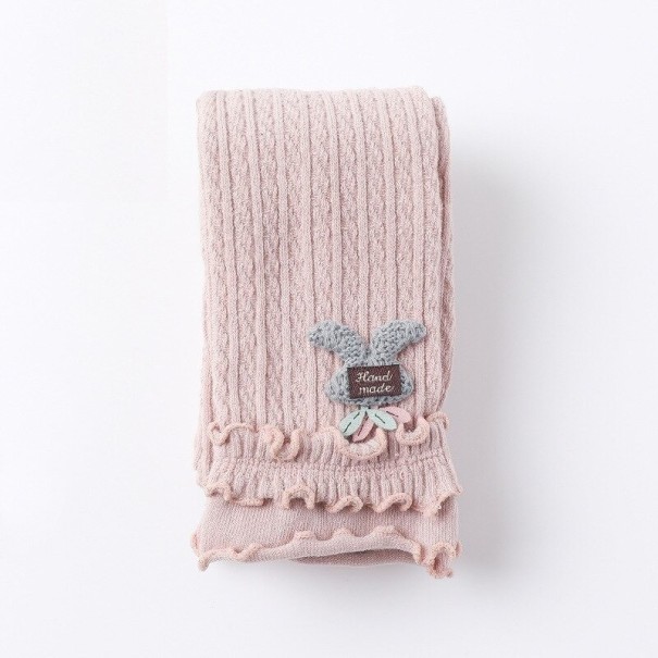 Gestrickte Leggings für Mädchen T2475 0-1 Jahr 13